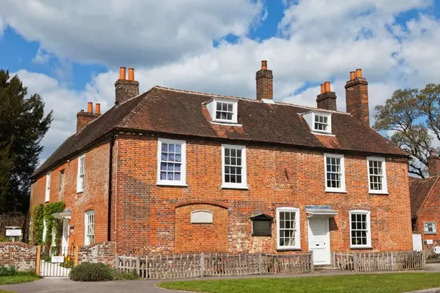 Jane Austens hus i Chawton