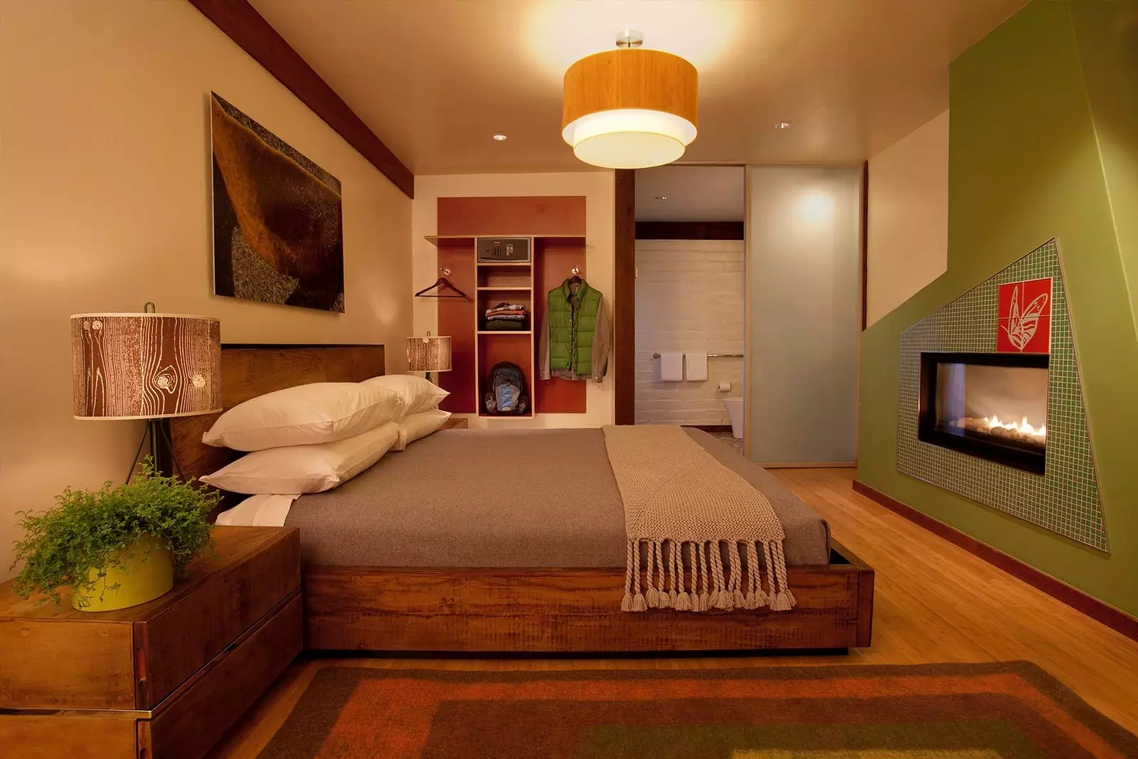 Kamar abad pertengahan Glen Oaks Big Sur