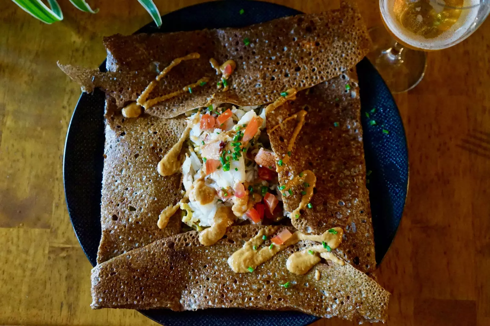 Galette de la Creperie L'Iarscríbhinn