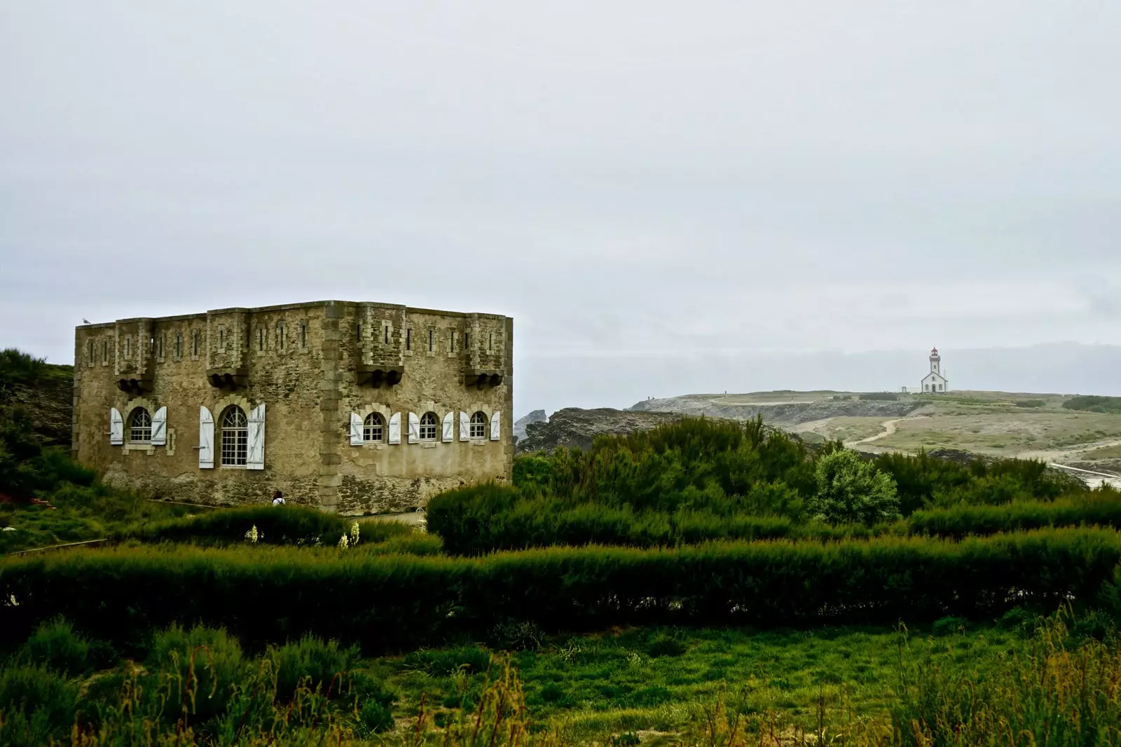 Fort Sarah Bernhardt und Pointe de Poulains