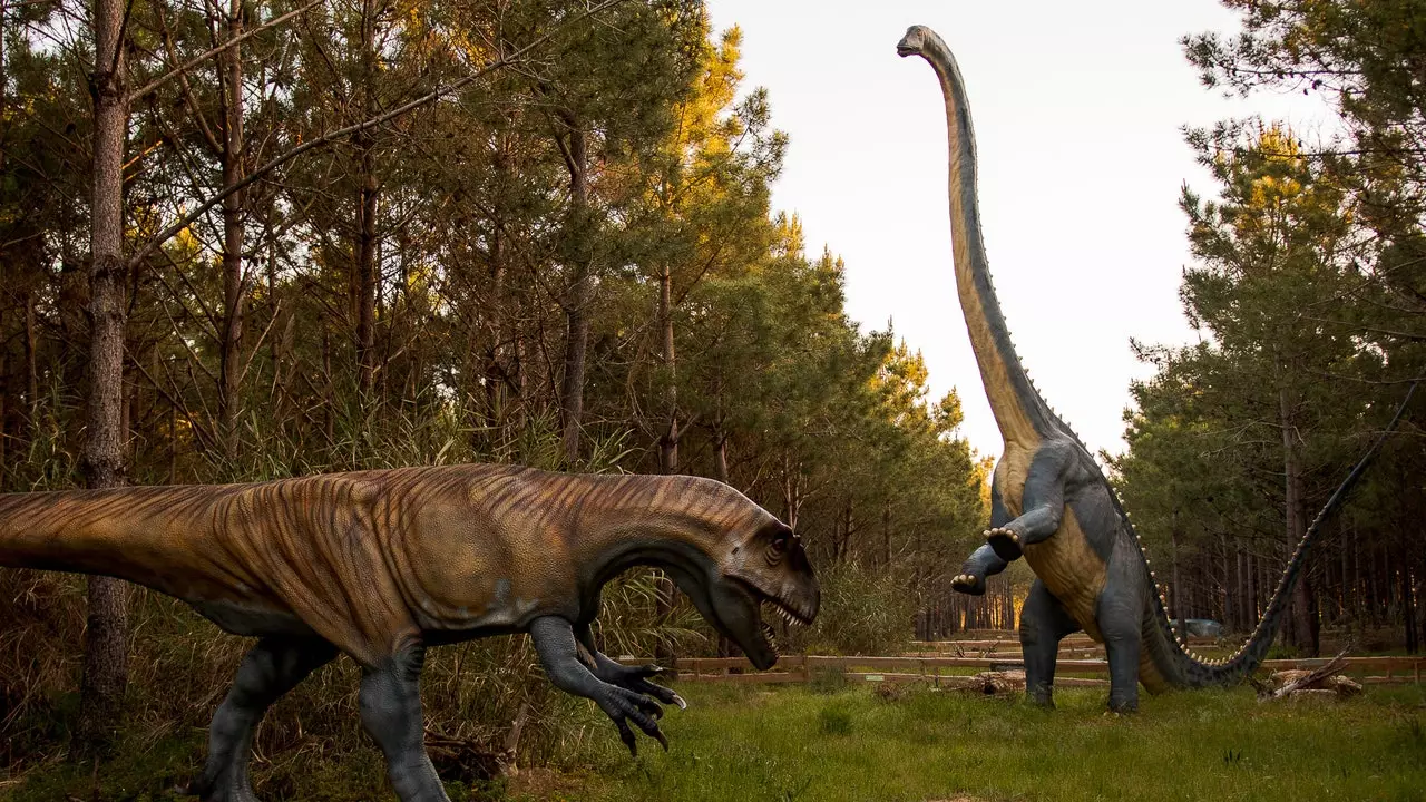 Séta dinoszauruszok között: a legjobb úti cél Európában, hogy megnézze őket