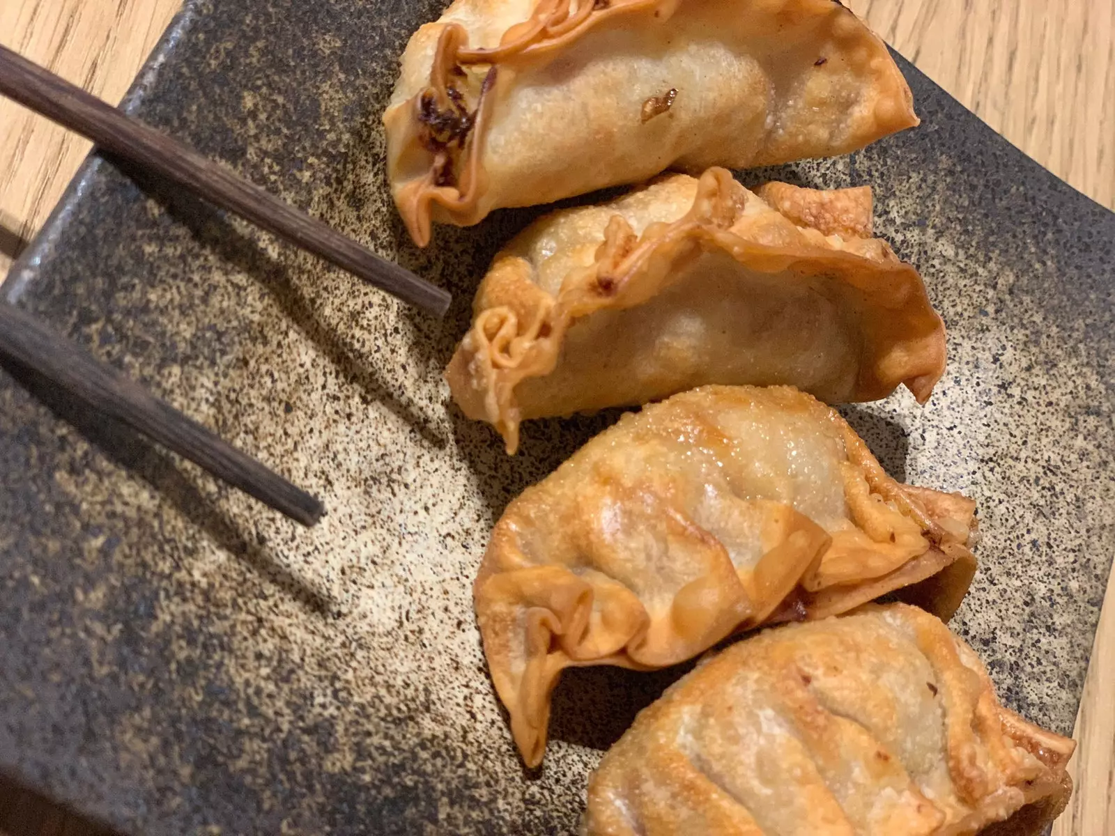 Fried Ageyoka Gyozas