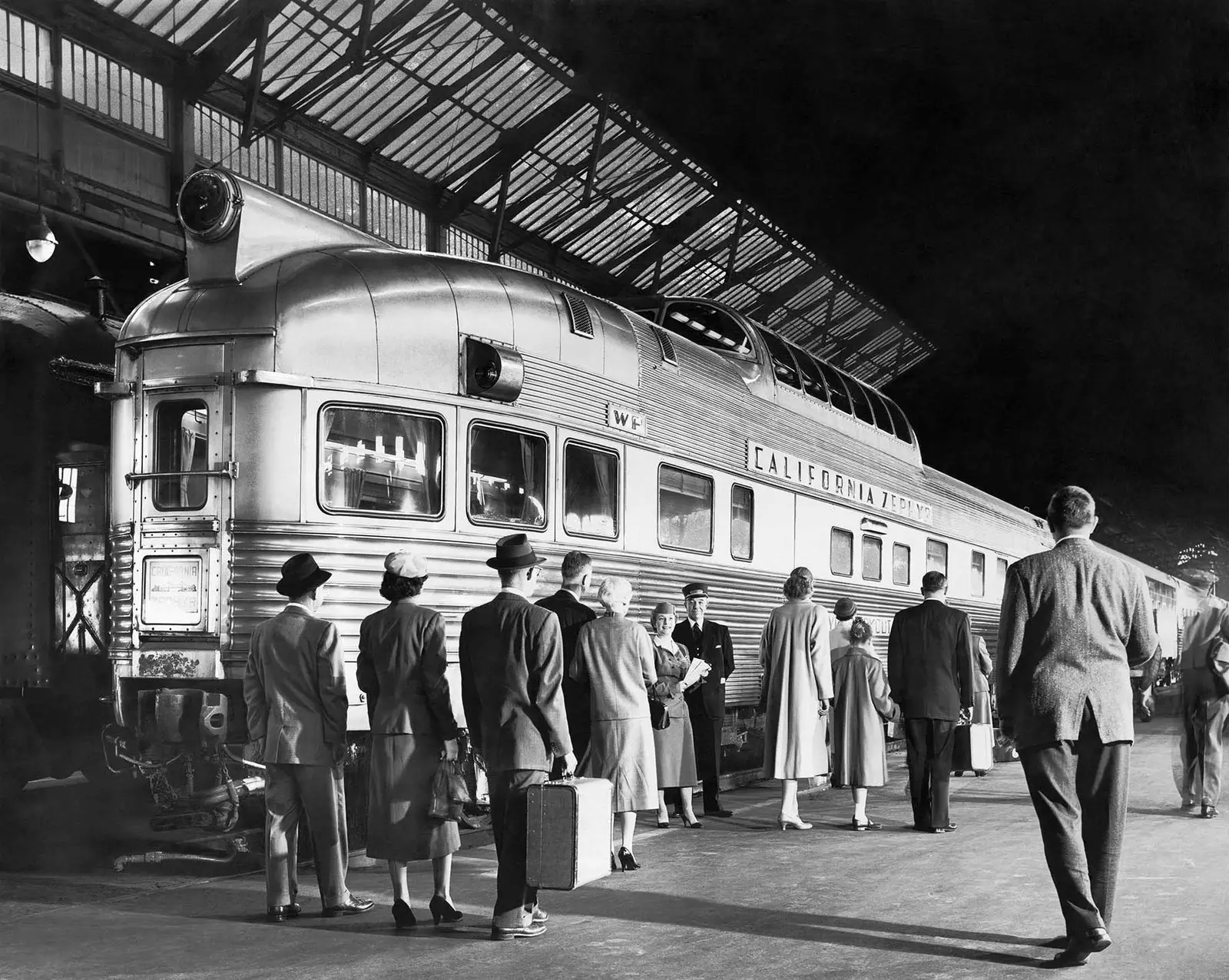 California Zephyr Train Travelers