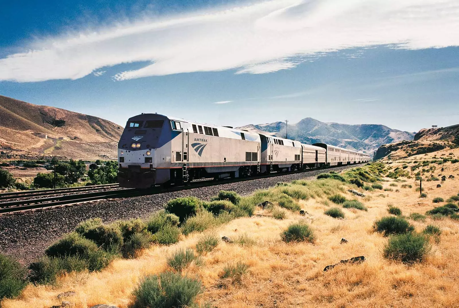 California Zephyr Train die Route, die von Liebhabern von Zeitreisen gewählt wurde