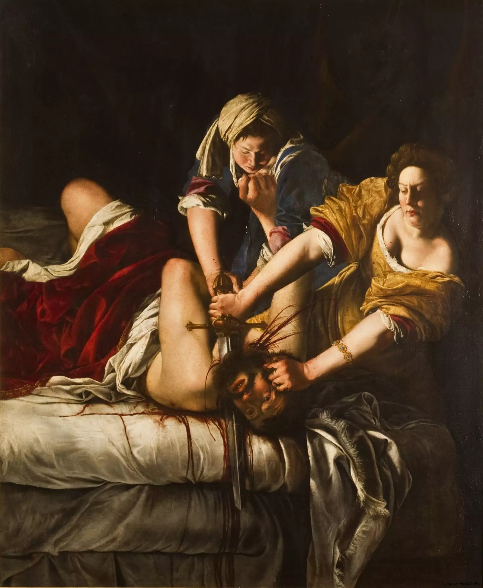 Judith memenggal kepala Holofernes