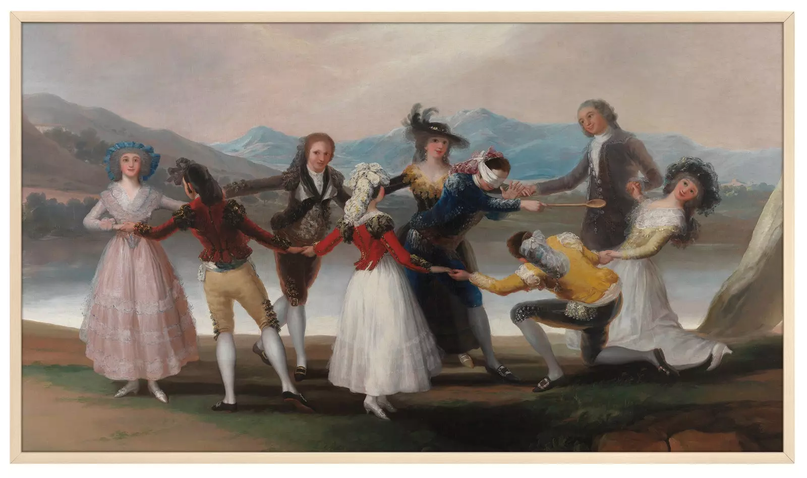 A vak tyúk Francisco de Goya 1789