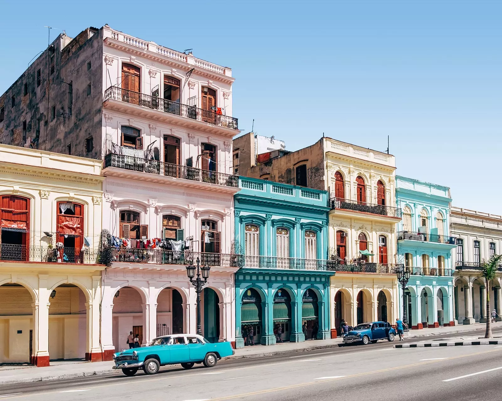 A végleges kubai út első állomása Old Havanna