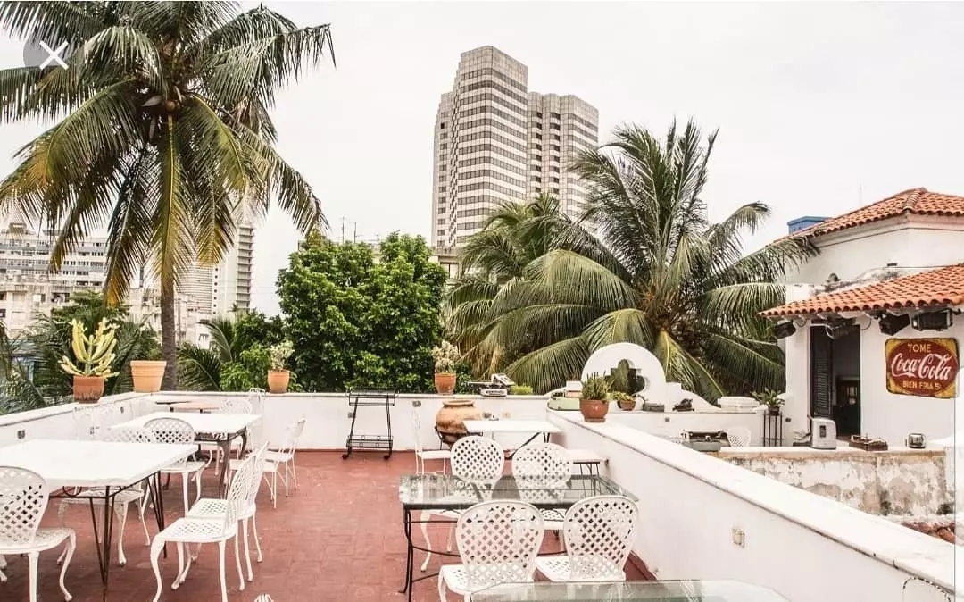 Terrace of the Atelier Havana