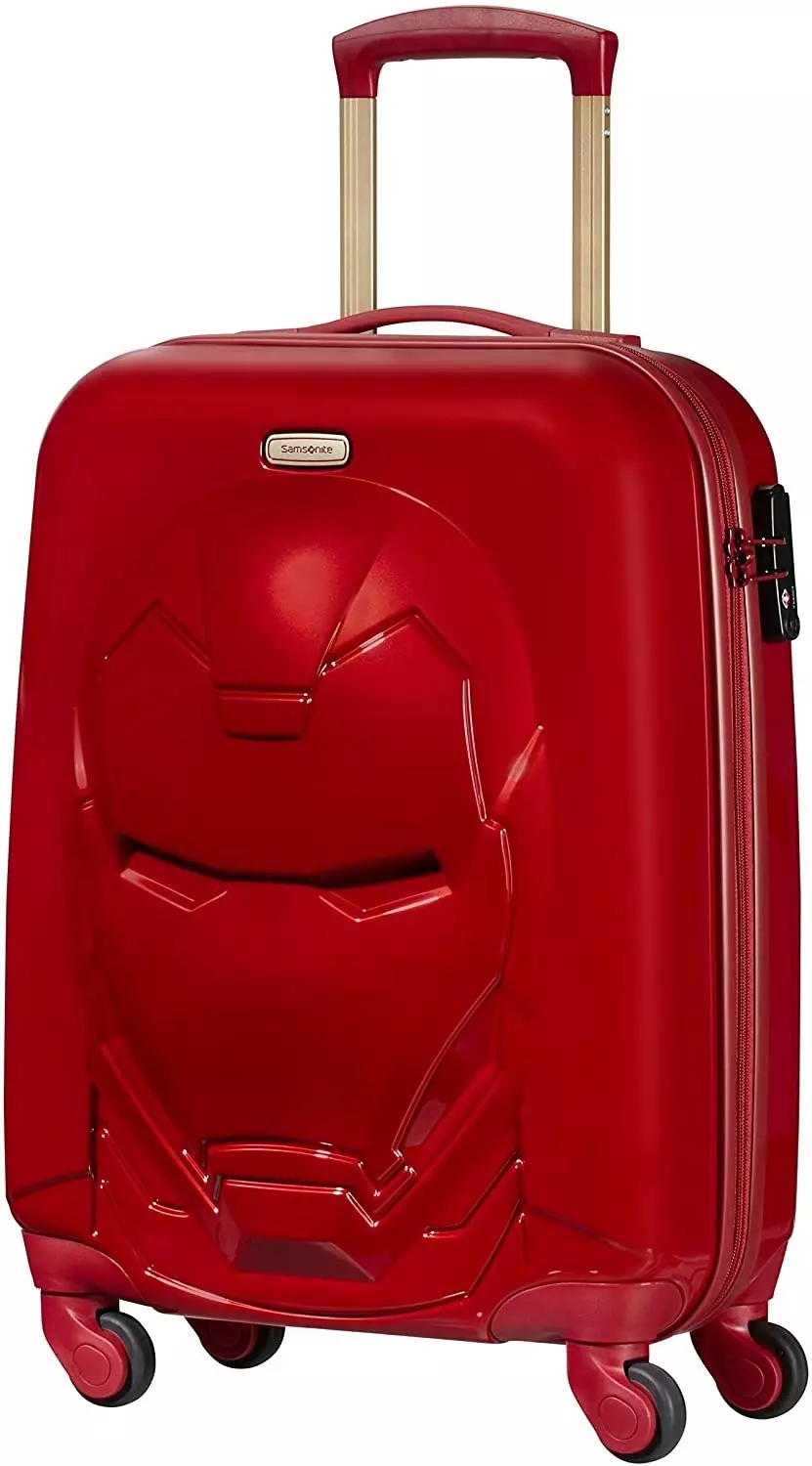 Samsonite Disney Ultimate 2.0 - El Bagajı, 55 cm, 35.5 l, Kırmızı (Iron Man Red)