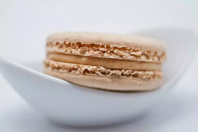 Macaron av foie fra Moulin Chocolat