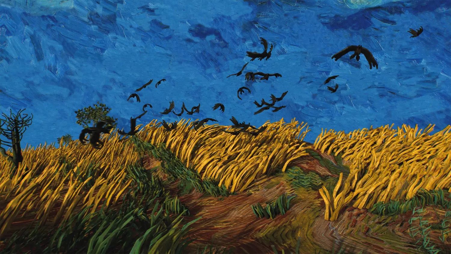 I dipinti di Van Gogh prendono vita in questo video di due minuti