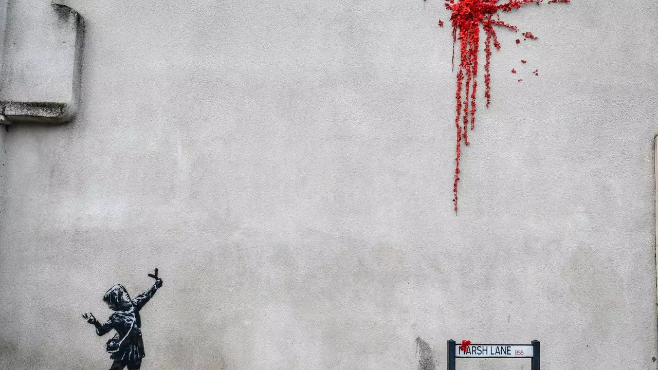 Banksy se ponovno pojavljuje u Bristolu za Valentinovo