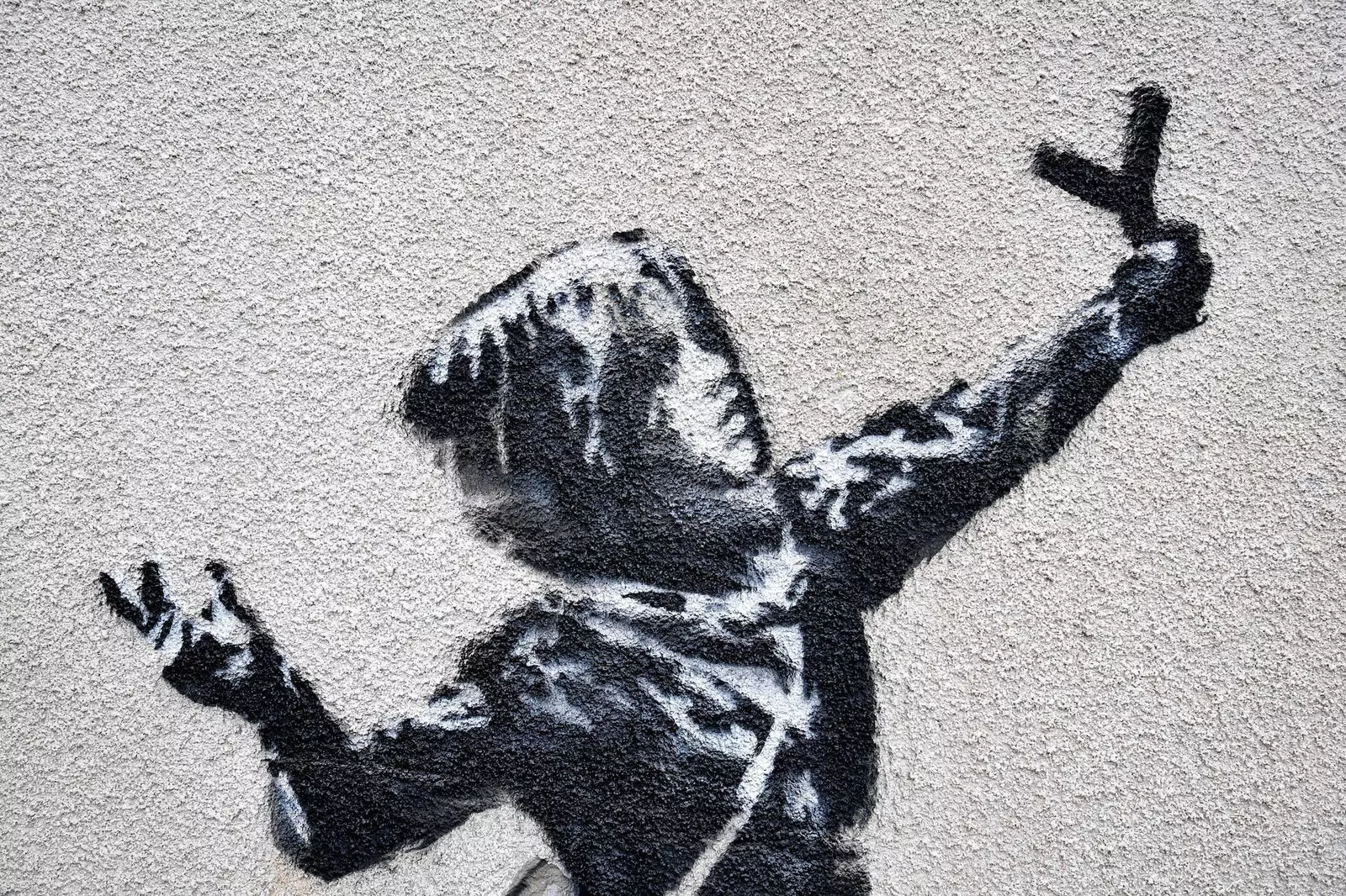 Το κορίτσι από το νέο έργο του Banksy στο Μπρίστολ