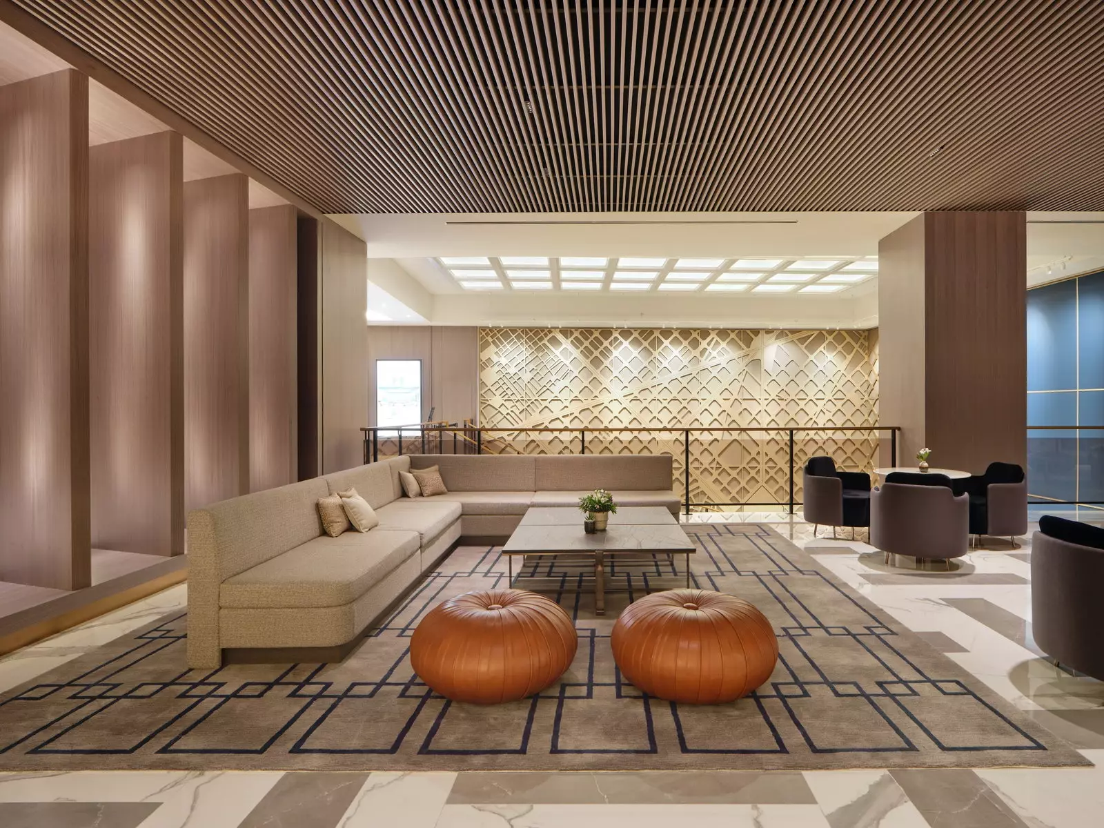 Lobby ya Intercontinental Barcelona.