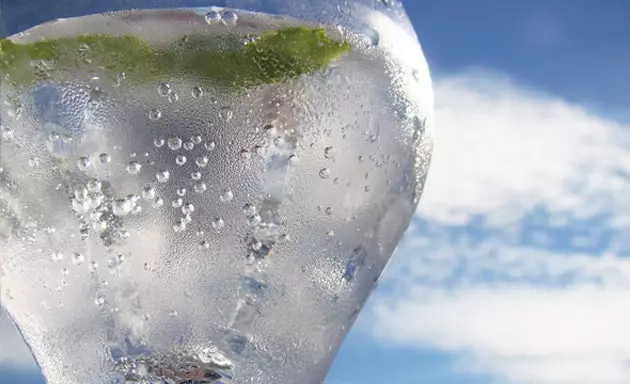 Doe je handen omhoog Dit is een gin-tonic