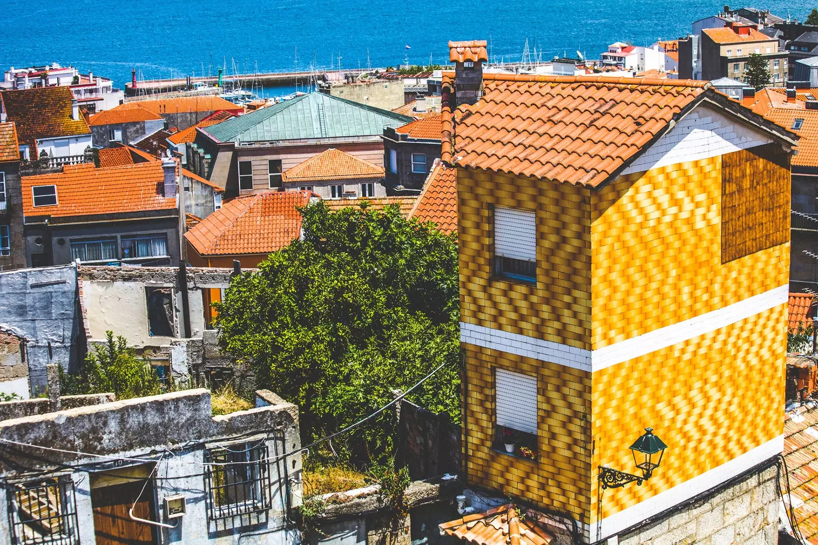 Vistes des del mirador del Concello Vigo