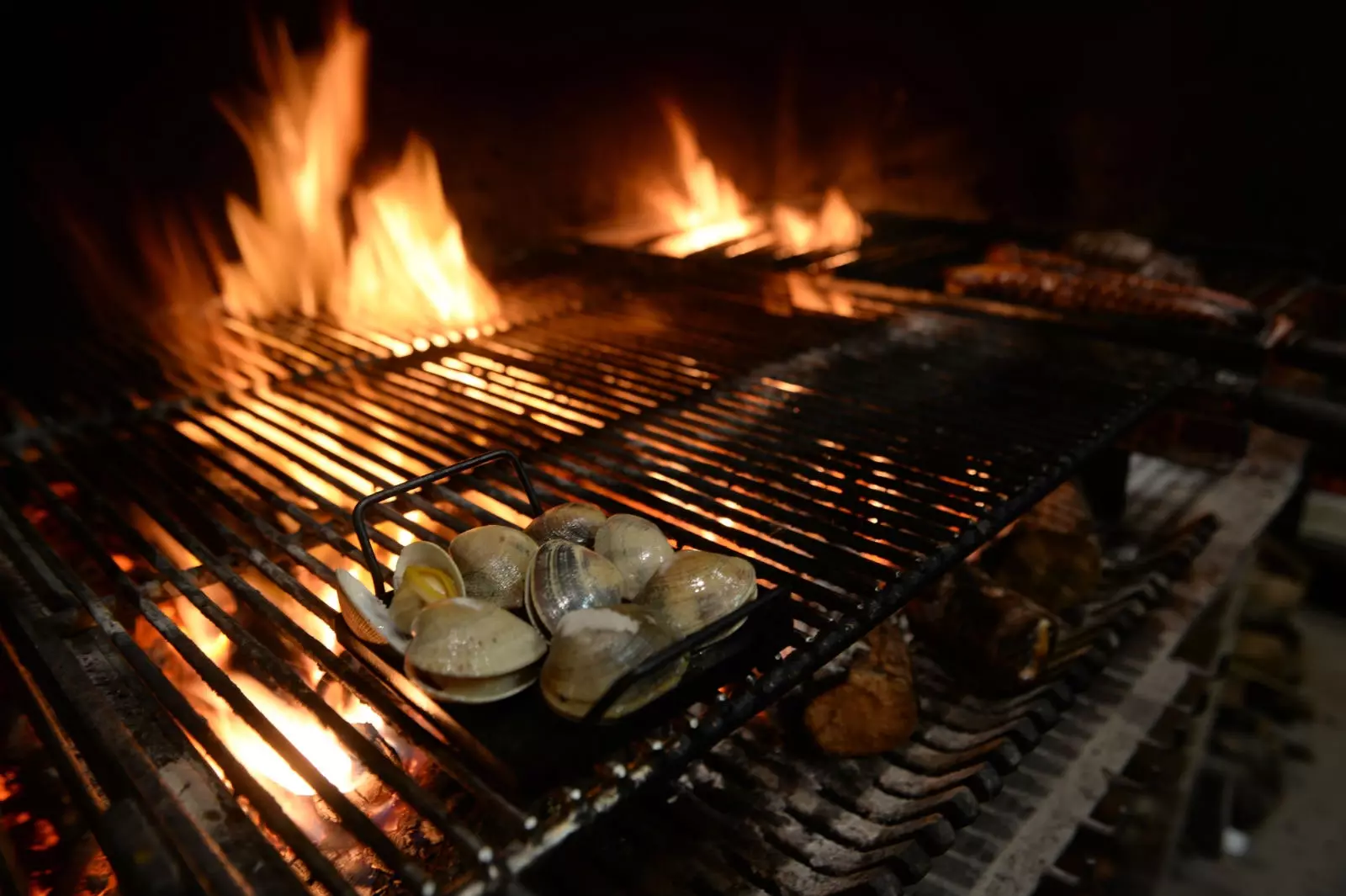 Gegrillte Muschelen aus Toc al Mar zu Begur.