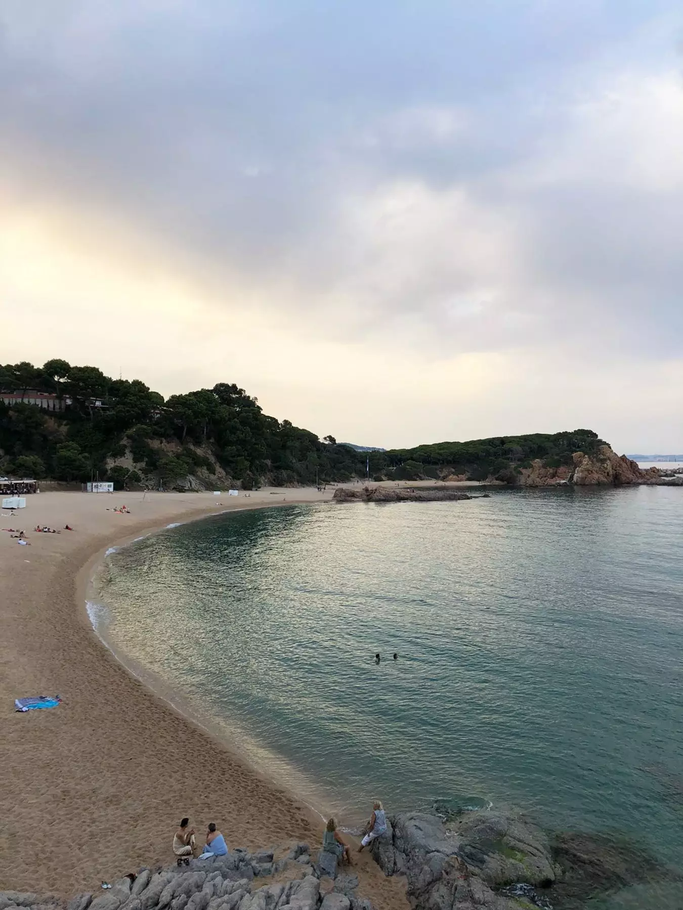 Camí de Ronda'daki Sa Conca plajı