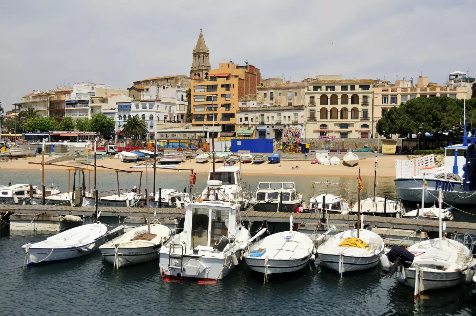 Le port de Palamos.