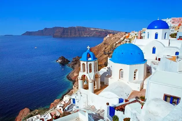 Santorini wëll d'Zuel vun Touristen limitéieren, déi mam Croisièreschëff ukommen