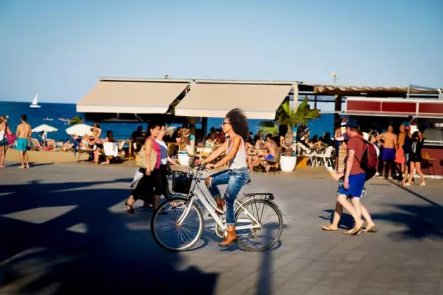 A vélo Barcelone WIN