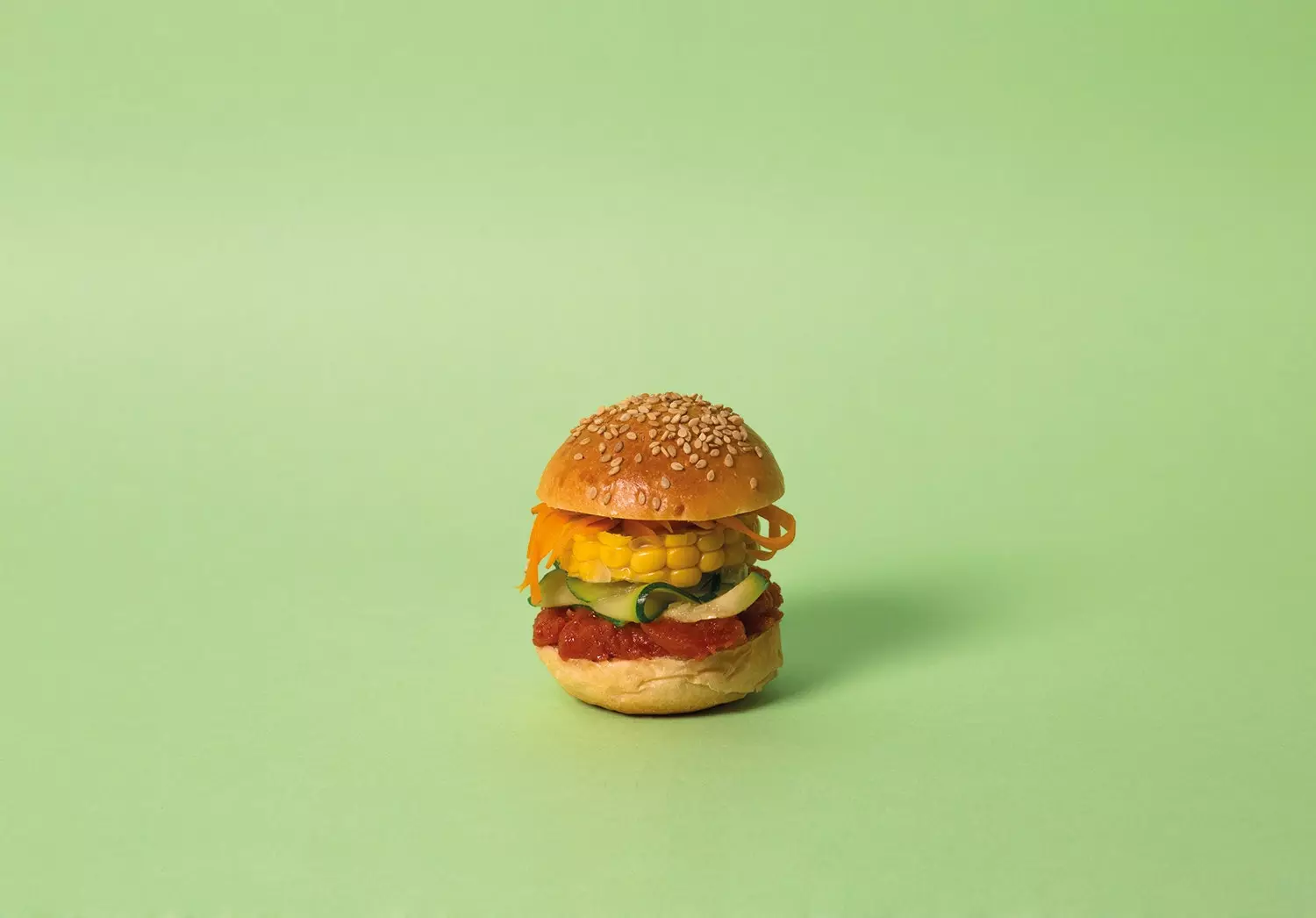 Veggie Burger fra 21deMarzo Catering Studio