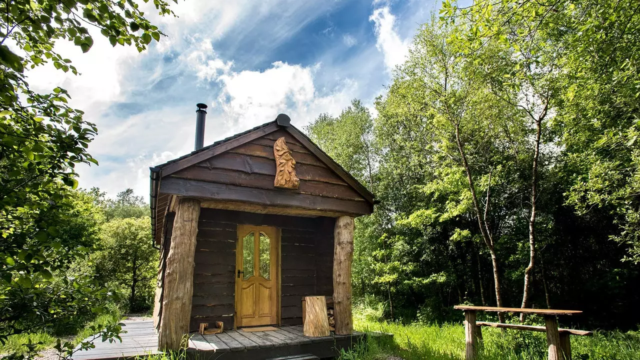 Bulworthy, die Initiative, die für jede Übernachtung in ihrer Hütte einen Baum pflanzt