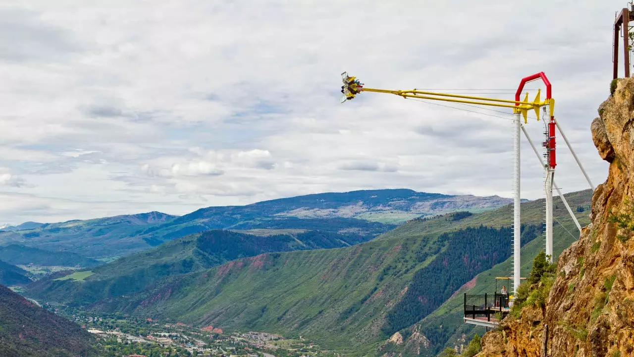 Giant Canyon Swing, ko gero, įspūdingiausios sūpynės pasaulyje