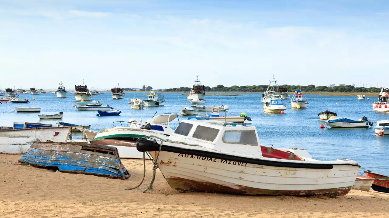 Dari pantai ke pantai di sepanjang pesisir Huelva (I): dari Punta Umbría ke El Rompido