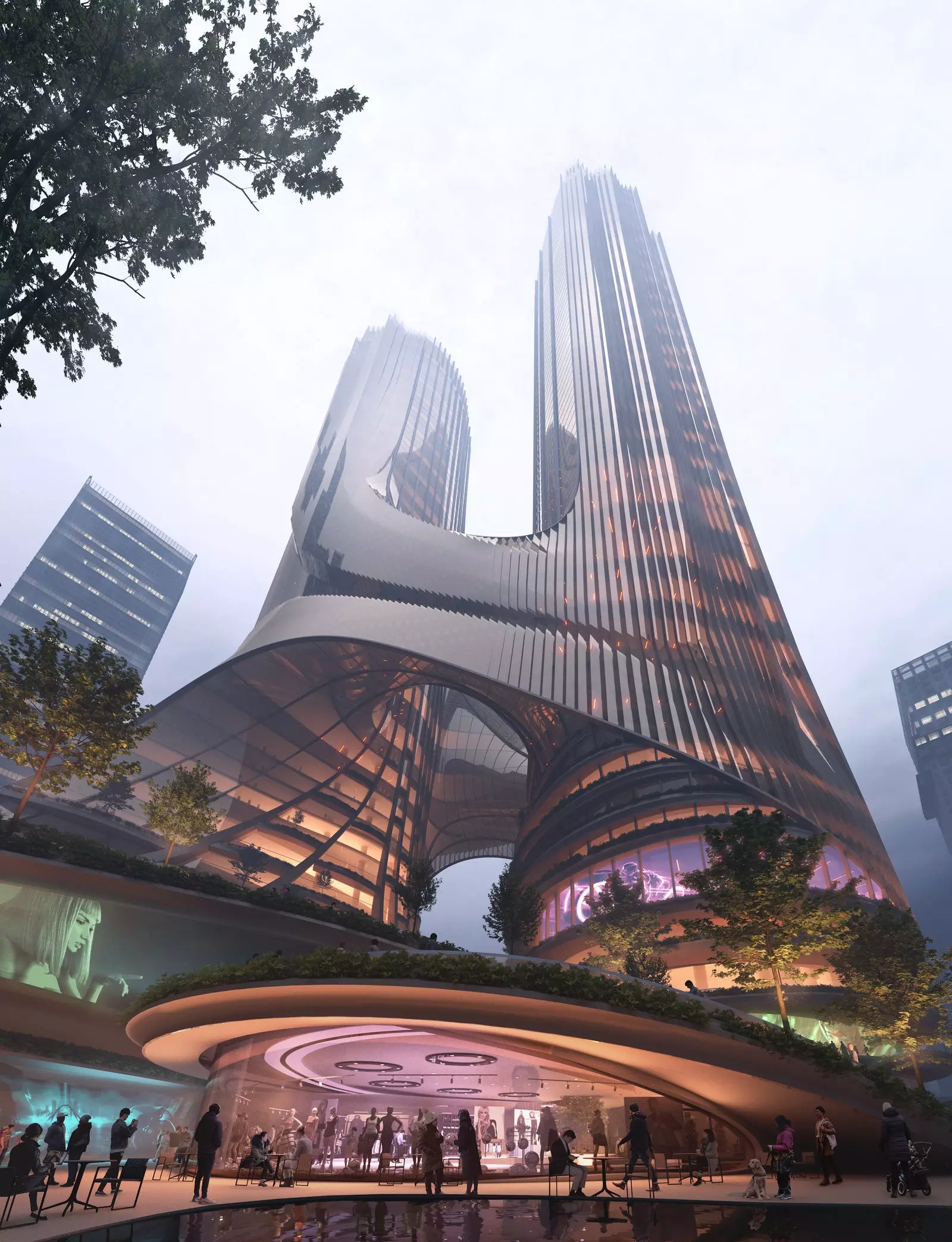 La ciutat vertical de Zaha Hadid