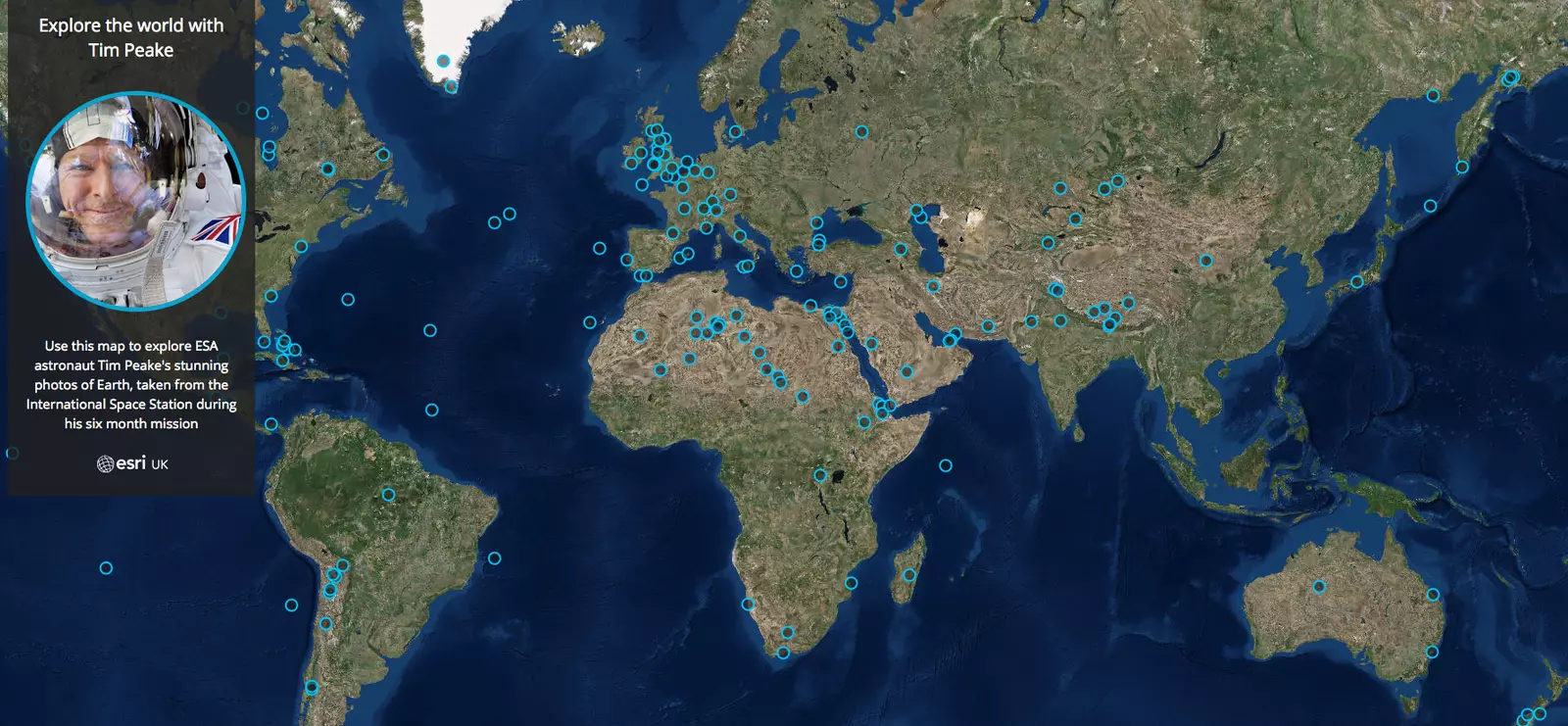 Interaktivní mapa, která vás chytne na hodiny