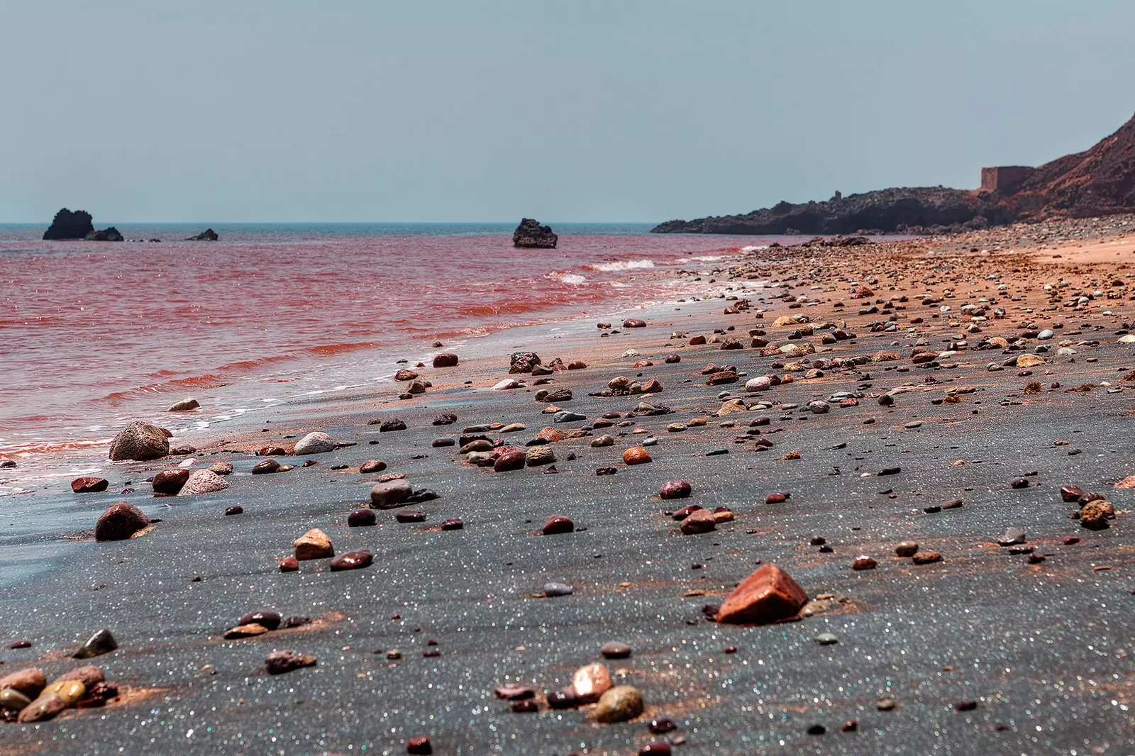 la spiaggia d'argento