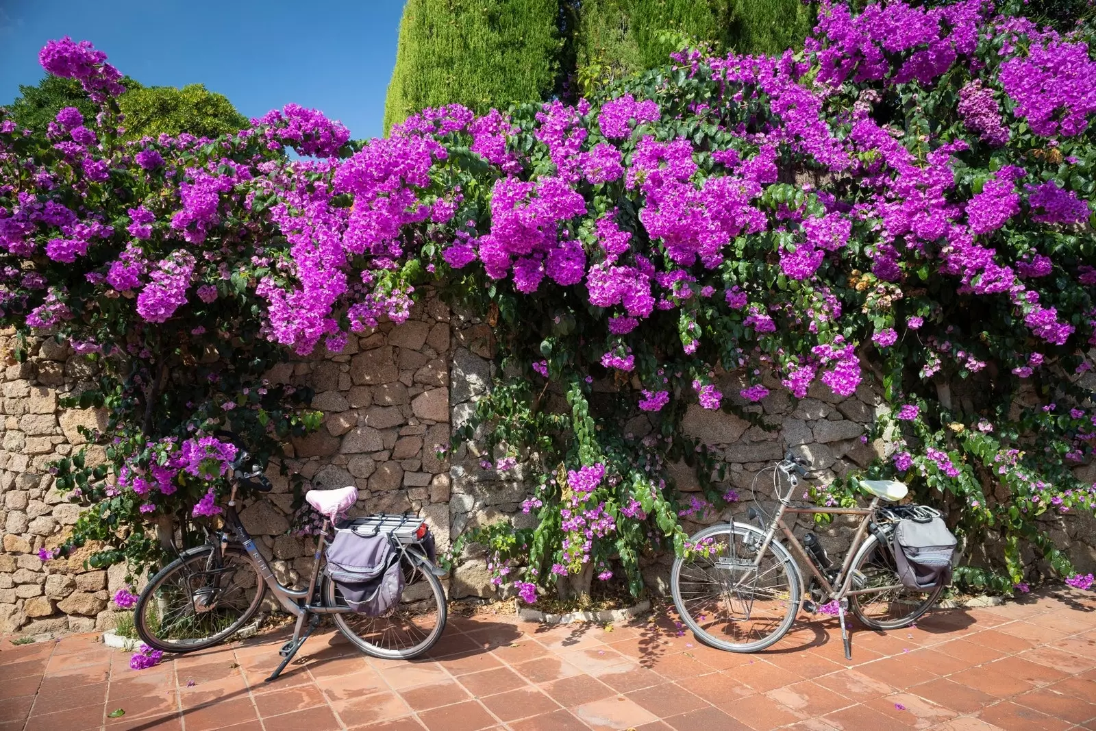 Hjólatúr í gegnum Calella de Palafrugell.