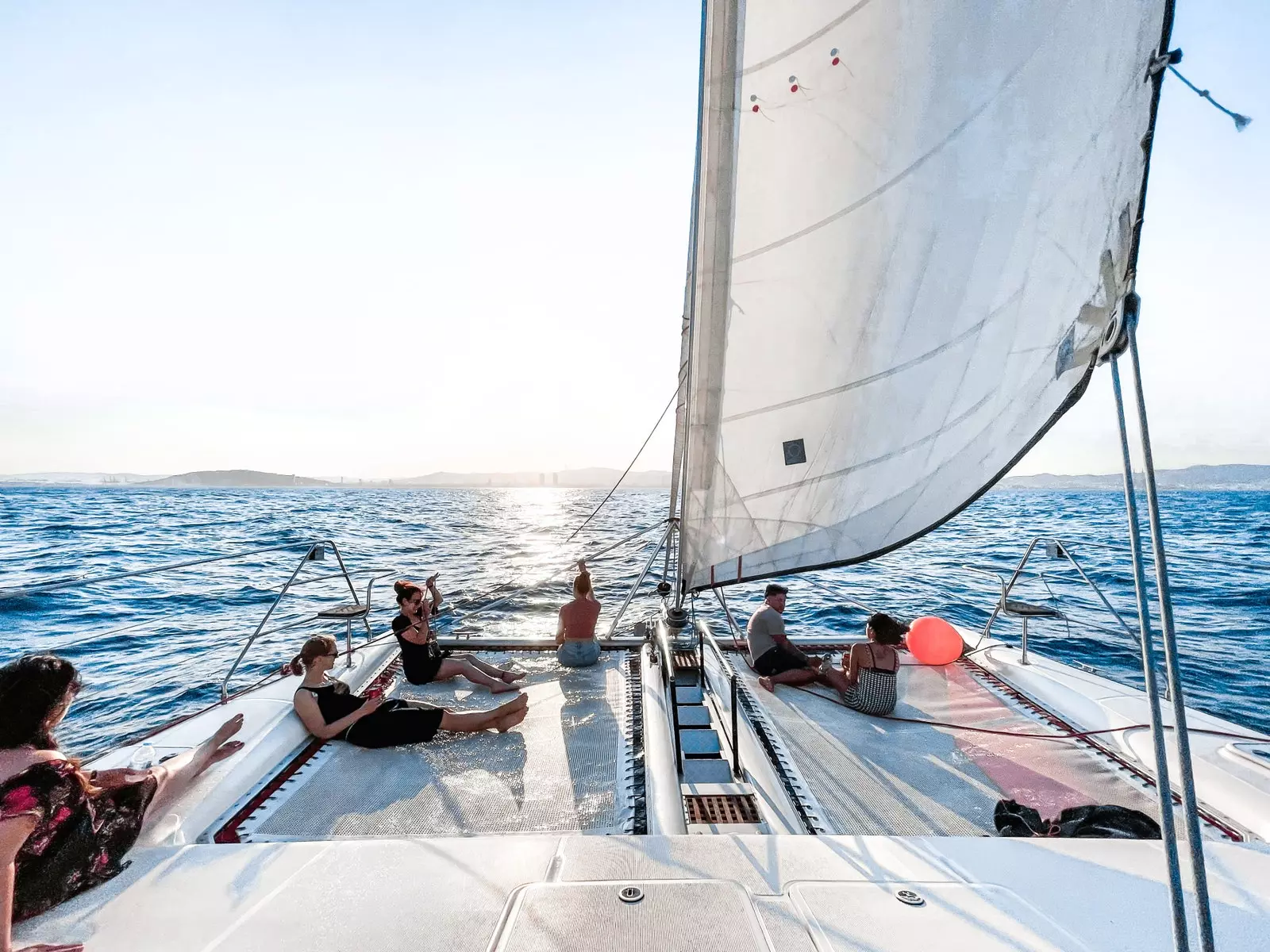 Navigatie in catamaran.