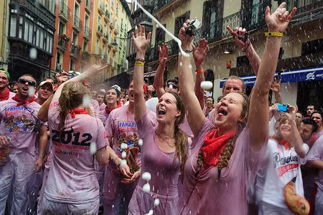 San Fermin calimocho atlama