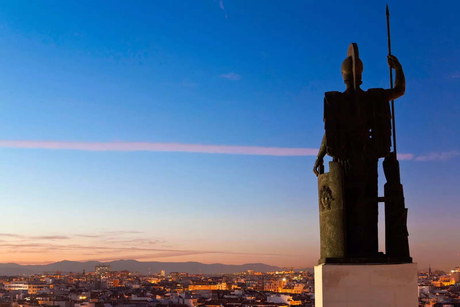 Círculo de Bellas Artes-ის სახურავი.