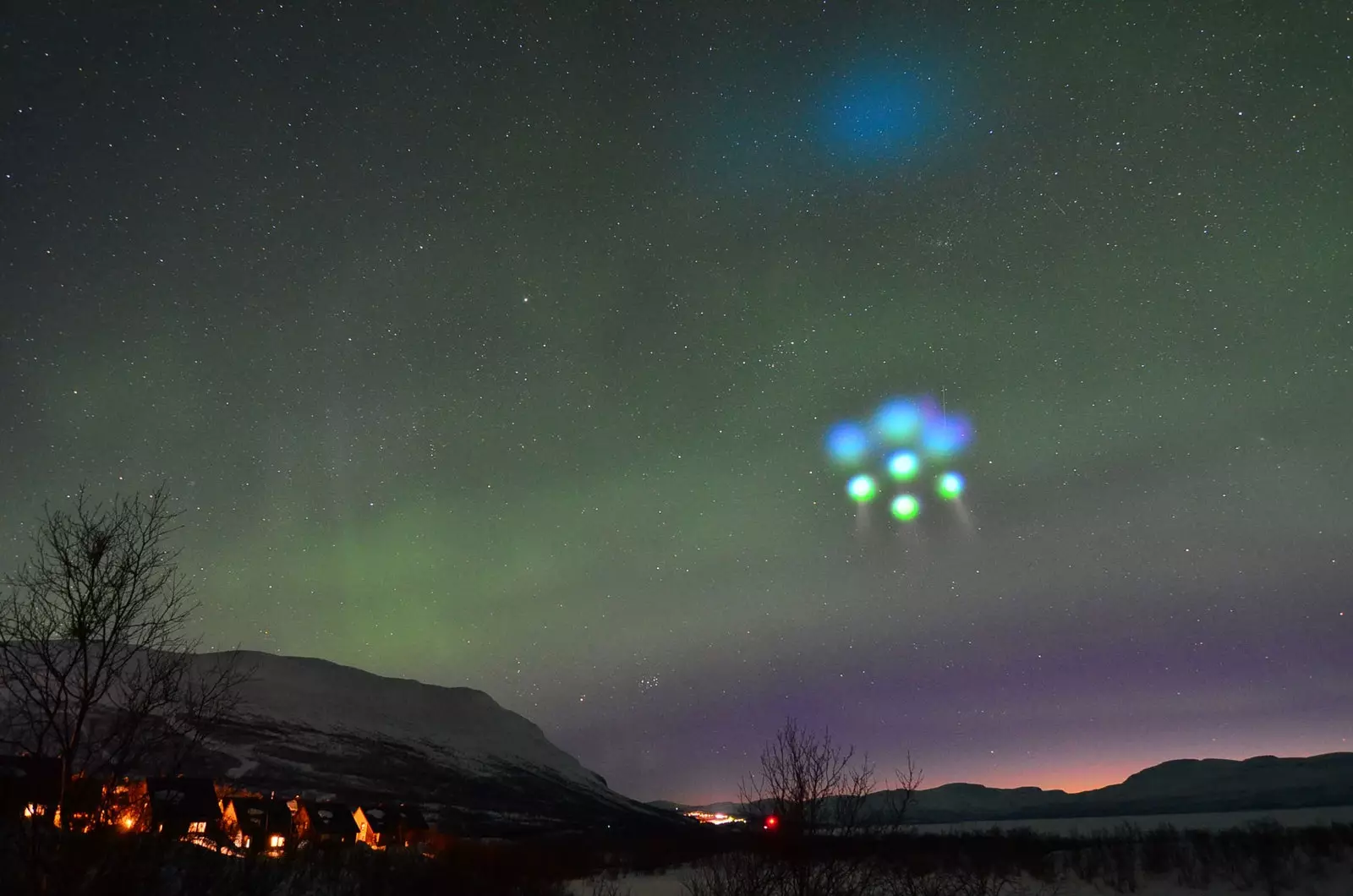 lys over lapland