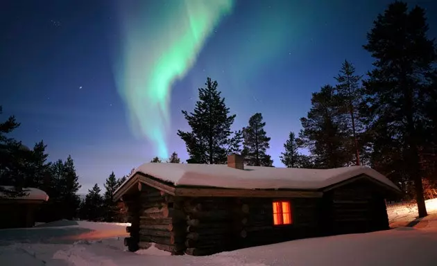 Viešbutis Kakslauttanen Lapland Suomija