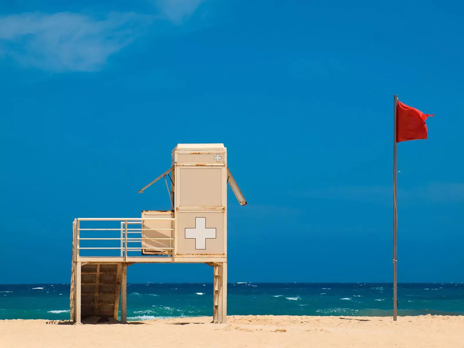 drapeau rouge