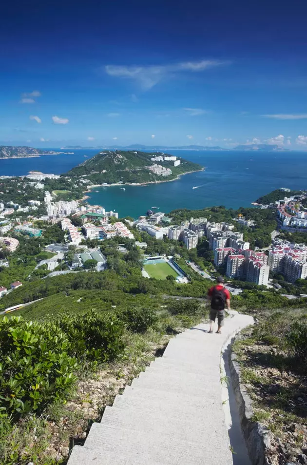 Vista de la península de Stanley