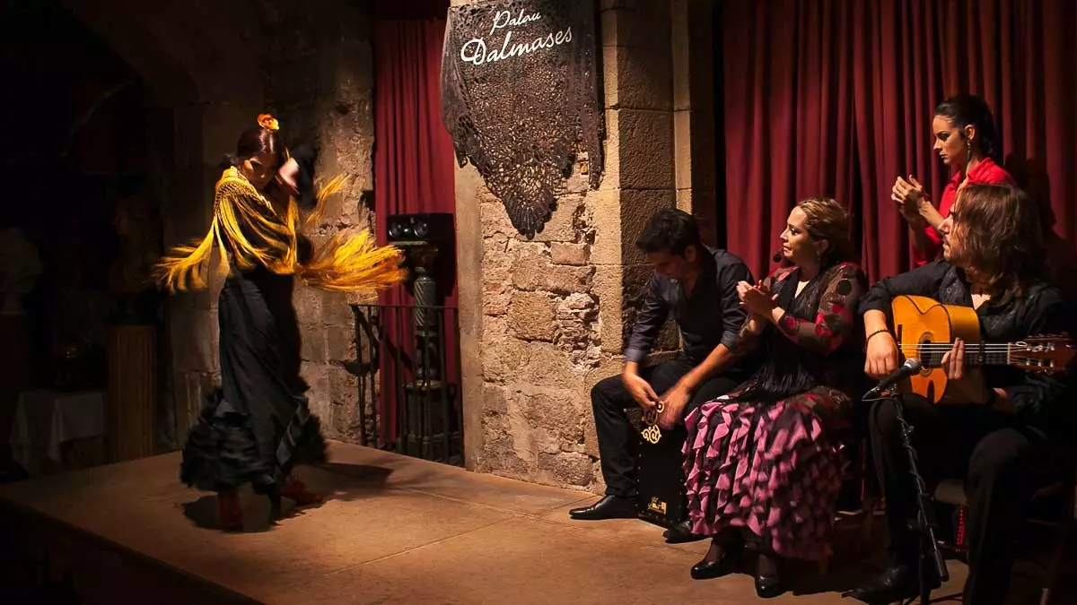 Barcelona, flamenco a feministka