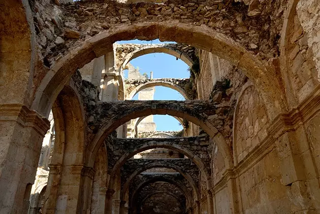 Santa María de Rioseco kloostri dekadentlik ilu