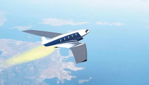 Ce serait l'Antipode un avion commercial super rapide pour seulement 10 personnes