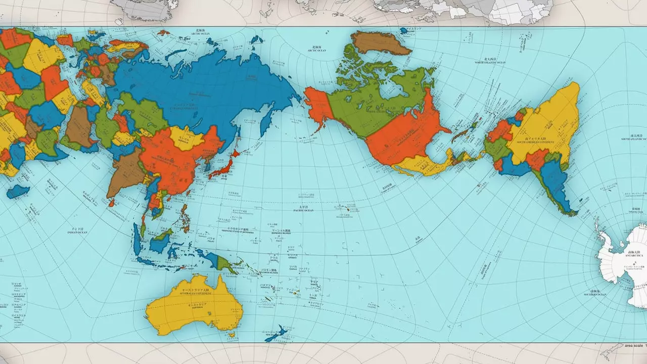 Карта, яка найкраще представляє нашу планету