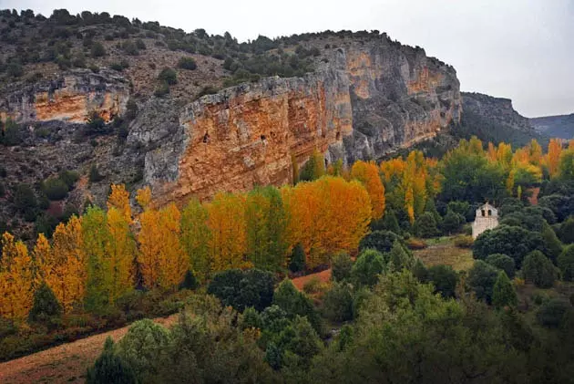 Questo è l'autunno nel Ca n del Río Lobos