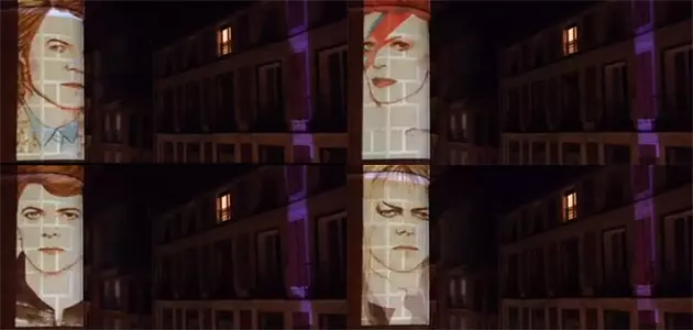 Poklon Bowieju v soseski Malasaña