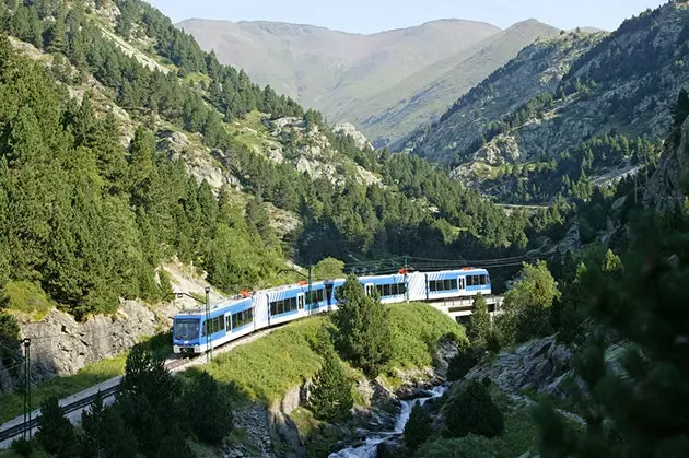 Den længste rack-jernbane i Spanien er i Girona