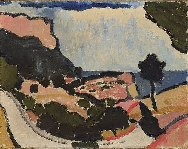 Andr Derain Paisatge proper a Cassis 1907