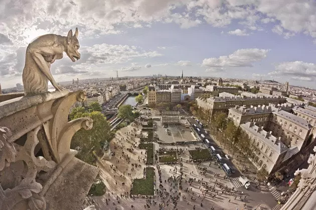 Image des célèbres gargouilles de la cathédrale