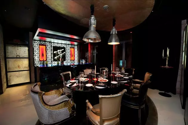 The Dom Perignon Room designed by David Lynch